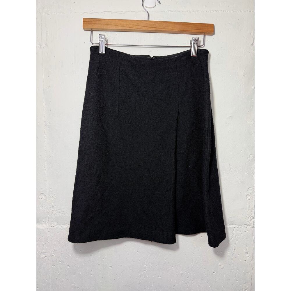 St. John Collection Black Mini Skirt Size 6